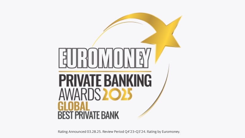Goldman Sachs Named World's Best Private Bank Card Image